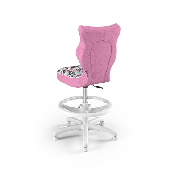 Chaise ergonomique pour enfants ajustée en hauteur 119-142 cm - papillons