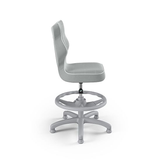 Chaise ergonomique pour enfants réglable en hauteur 119-142 cm - gris