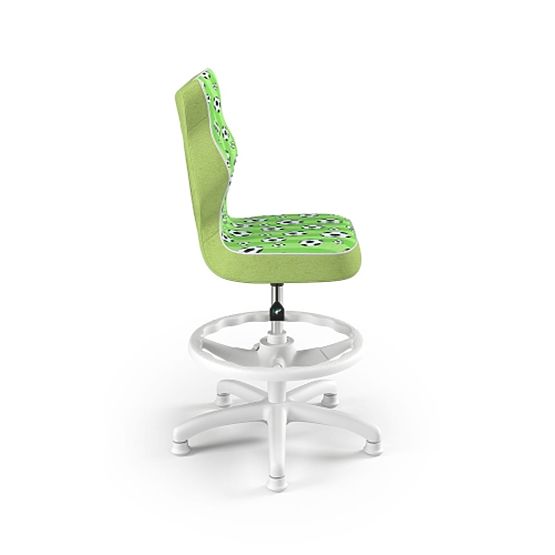 Chaise ergonomique pour enfants ajustée en hauteur 119-142 cm - ballons de football