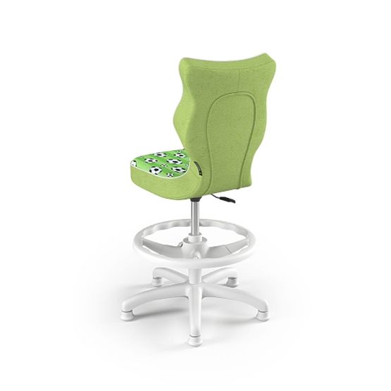 Chaise ergonomique pour enfants ajustée en hauteur 119-142 cm - ballons de football