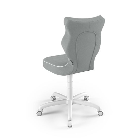 Chaise ergonomique pour bureau ajustée pour une hauteur de 146-176,5 cm - gris
