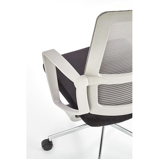 Chaise de bureau Flicker - gris clair / noir