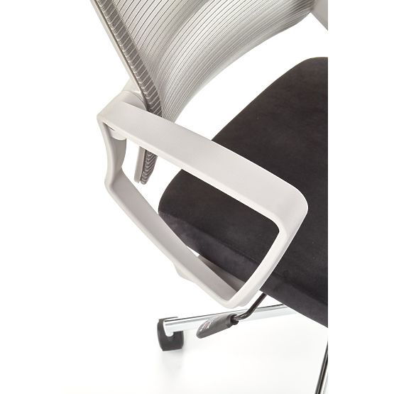 Chaise de bureau Flicker - gris clair / noir