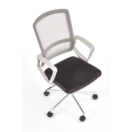 Chaise de bureau Flicker - gris clair / noir