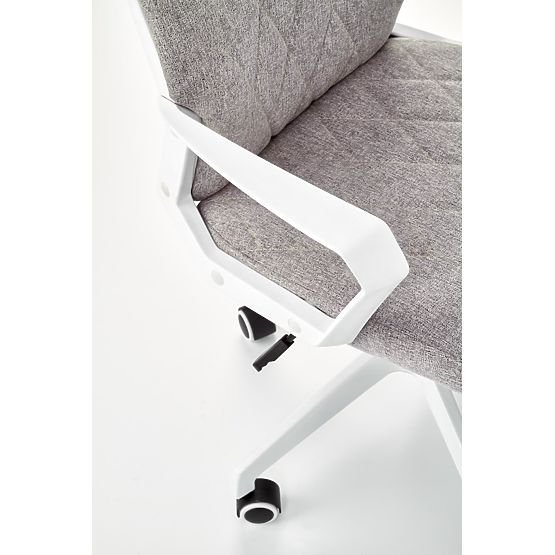 Chaise de bureau Spin - beige - blanc