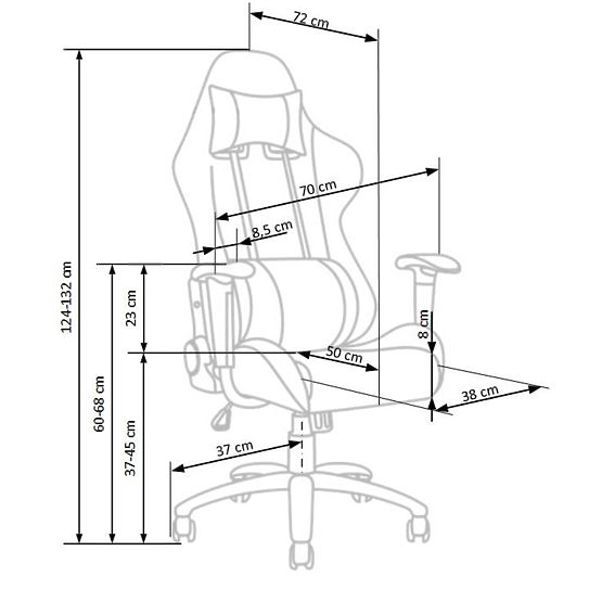 Chaise de jeu Exodus