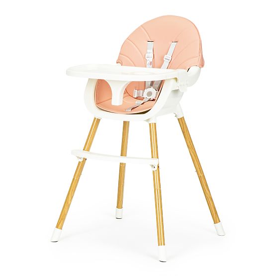 Chaise de salle à manger Molly 2in1 - saumon