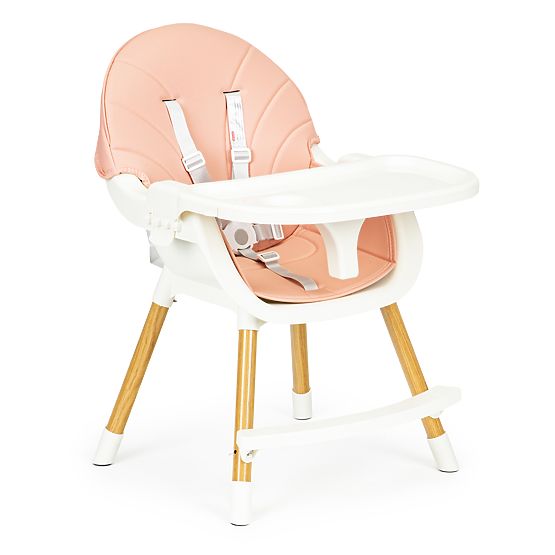 Chaise de salle à manger Molly 2in1 - saumon