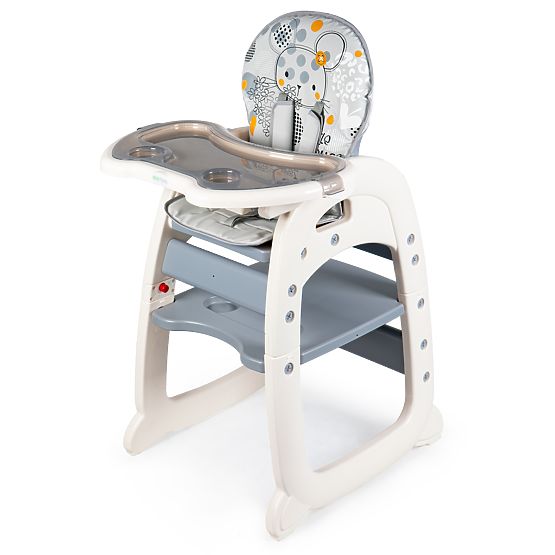 Chaise de salle à manger Mouse 2in1 - gris