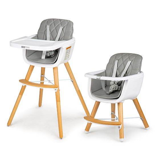Chaise de salle à manger Olivia 2in1 - gris