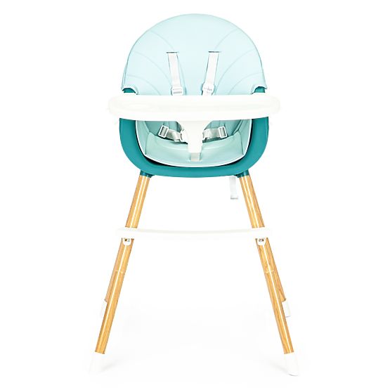 Chaise de salle à manger Polly 2in1 - turquoise