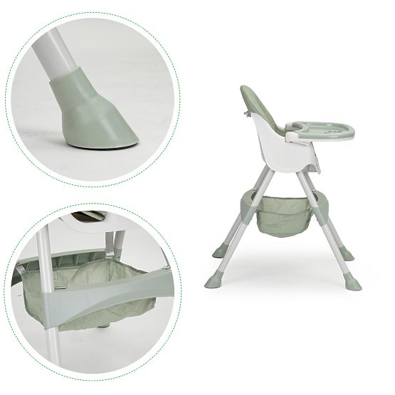 Chaise de salle à manger Prima 2en1 - gris