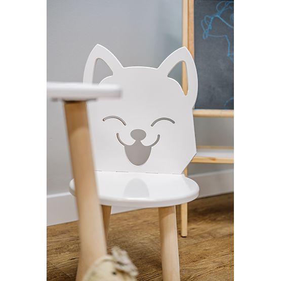 Chaise enfant - Fox - blanc