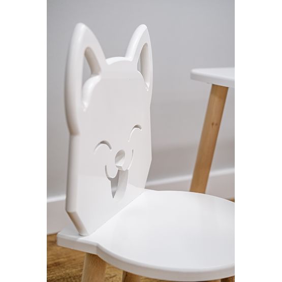 Chaise enfant - Fox - blanc