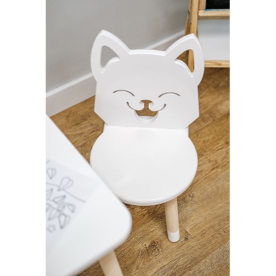 Chaise enfant - Fox - blanc