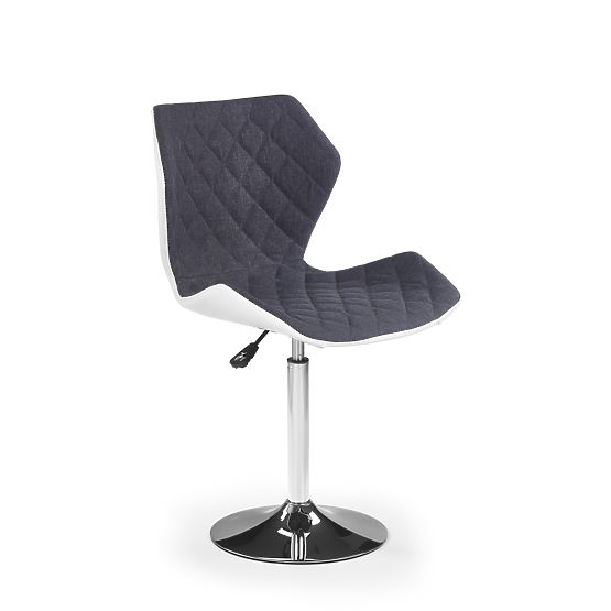 Chaise d'étudiant Matrix - blanc-gris