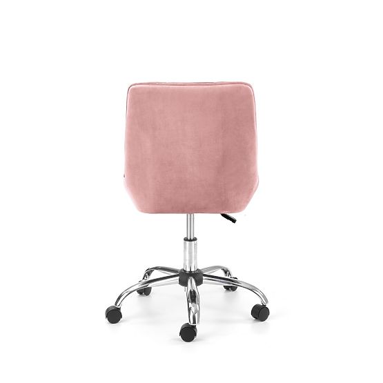 Chaise étudiante pivotante RICO - rose