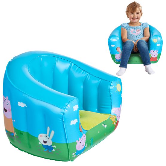 Fauteuil gonflable pour enfant Peppa Pig