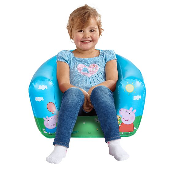 Fauteuil gonflable pour enfant Peppa Pig