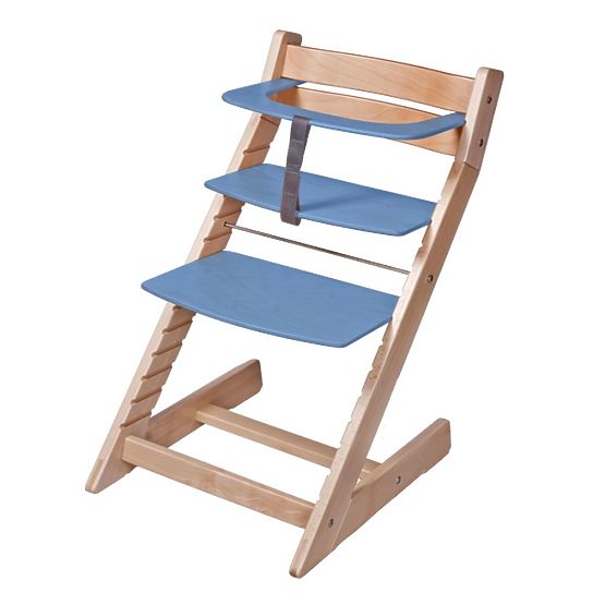Chaise haute évolutive UNIZE - bleue