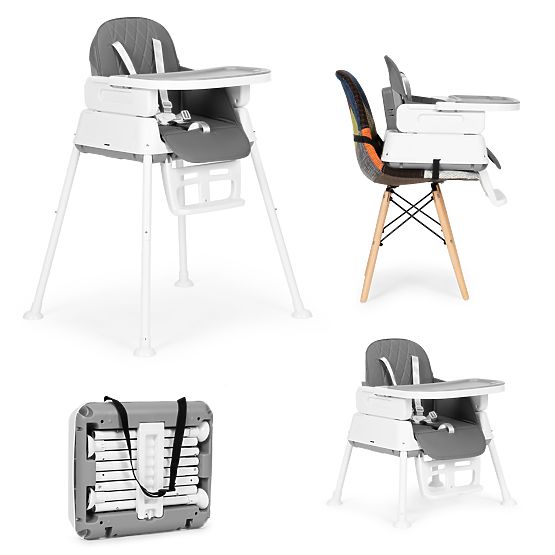 Chaise haute pliante pour enfants 3 en 1 ECOTOYS