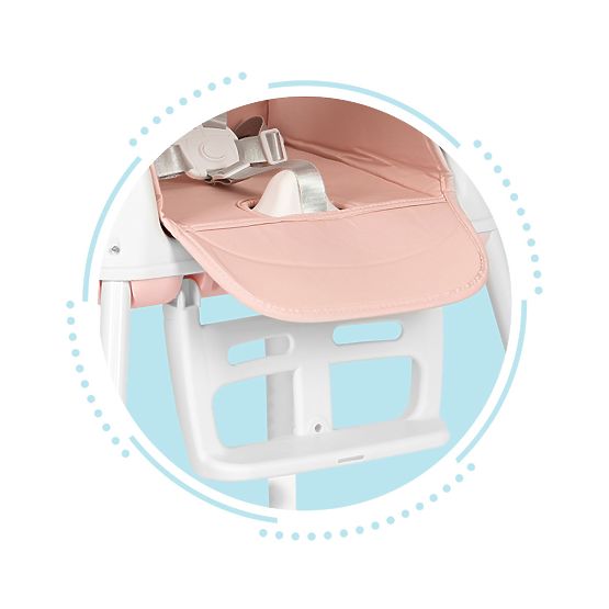 Chaise haute pour enfants 3 en 1 pliable ECOTOYS