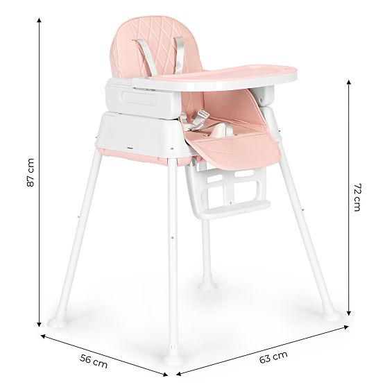 Chaise haute pour enfants 3 en 1 pliable ECOTOYS