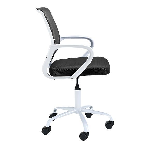 CHAISE PIVOTANTE FD-6 BLANC / NOIR