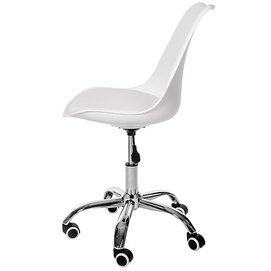 CHAISE PIVOTANTE FD005 BLANCHE
