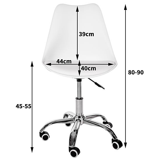 CHAISE PIVOTANTE FD005 BLANCHE