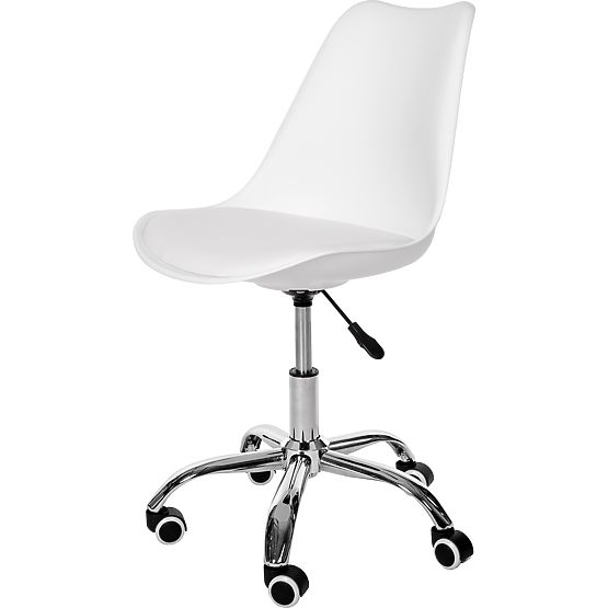 CHAISE PIVOTANTE FD005 BLANCHE