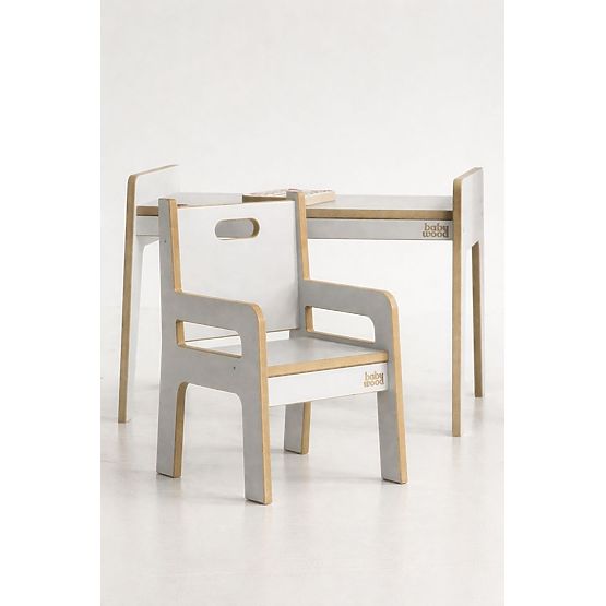 Chaise pour enfant S/M - blanche
