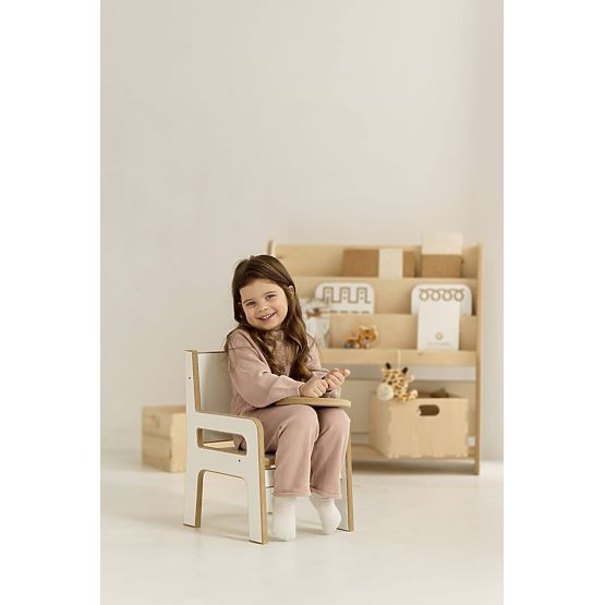 Chaise pour enfant S/M - blanche