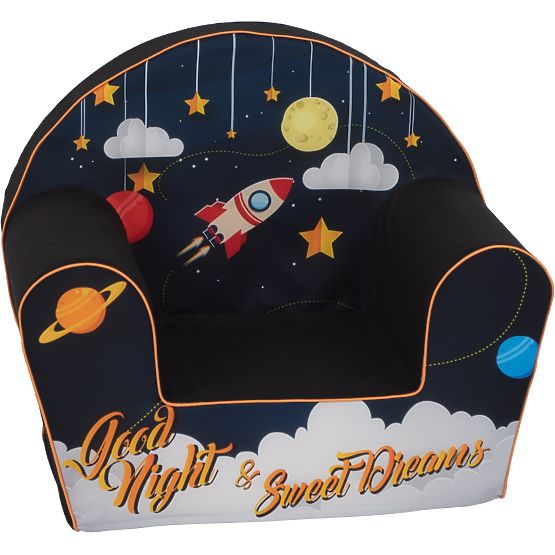 Fauteuil enfant - Fusée dans l'espace