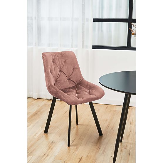 CHAISE SJ.33 ROSE POUDRÉE
