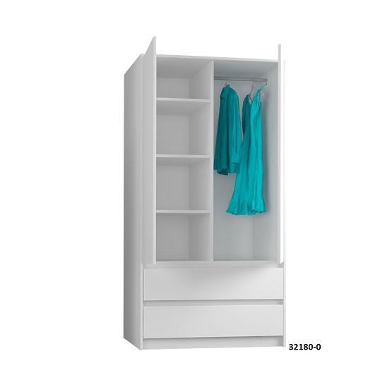 Chambre d'enfant LULU - coloris blanc