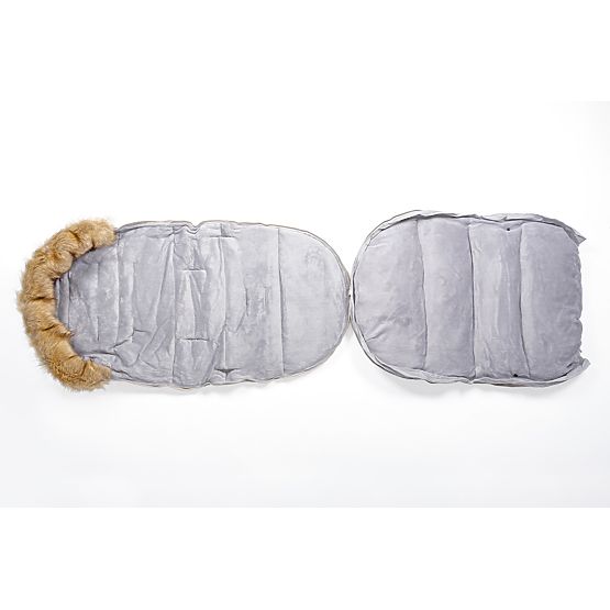 Chancelière d'hiver pour poussette Mouse - gris