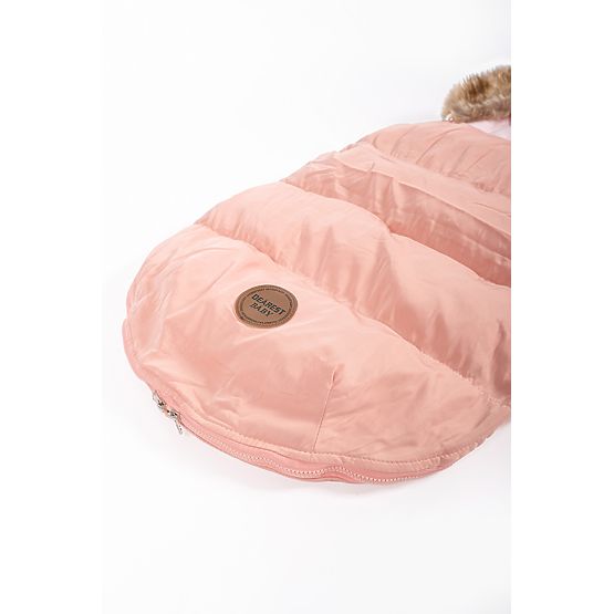 Chancelière d'hiver pour poussette Mouse - vieux rose