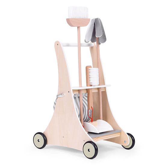 Chariot de nettoyage en bois ECOTOYS