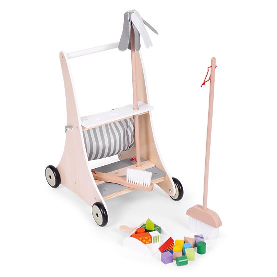 Chariot de nettoyage en bois ECOTOYS
