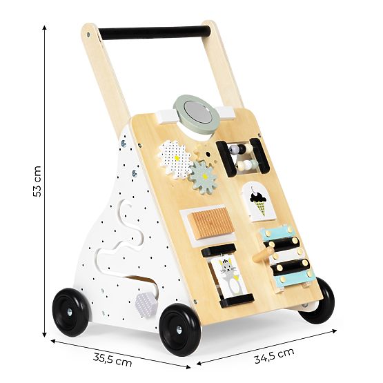Chariot éducatif en bois pour enfants ECOTOYS