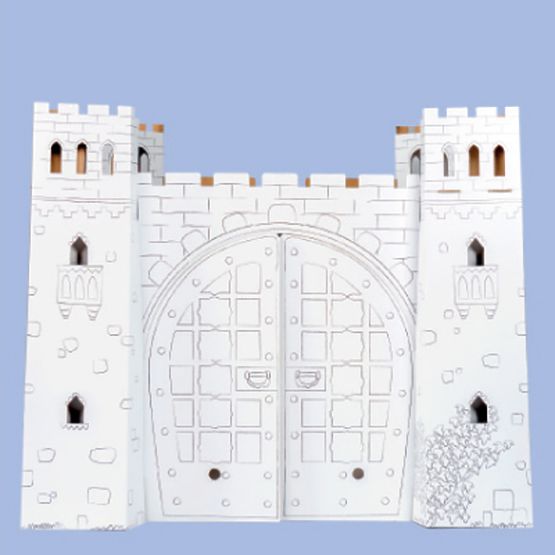 Château d'enfant en carton Mystery