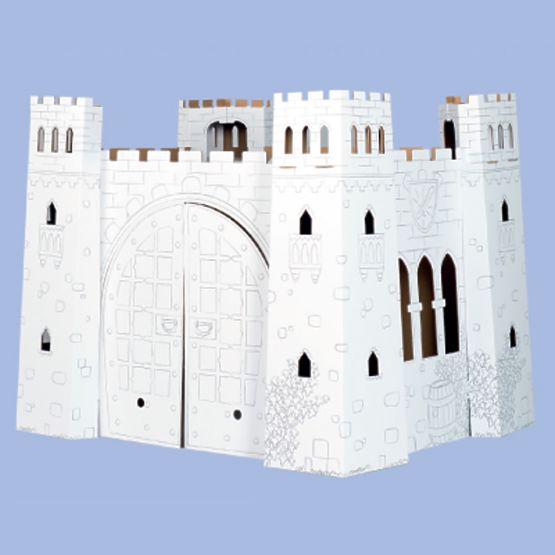 Château d'enfant en carton Mystery