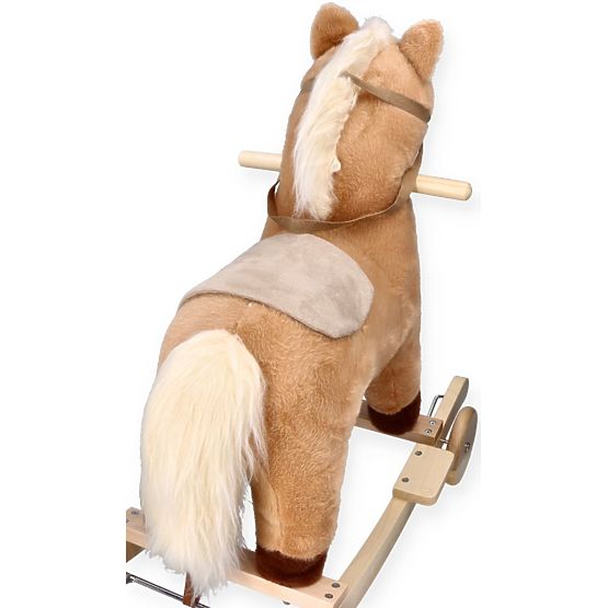 Cheval à bascule avec carotte