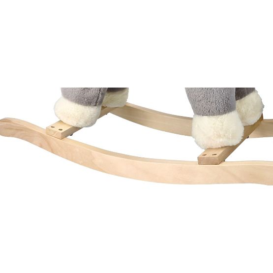 Cheval à bascule en peluche Siwek