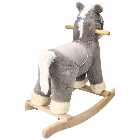 Cheval à bascule en peluche Siwek