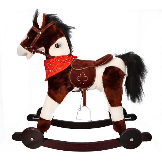 Cheval à bascule interactif Łatek