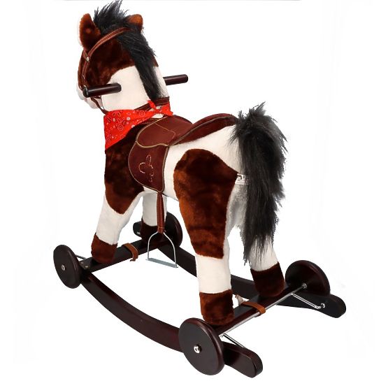 Cheval à bascule interactif Łatek