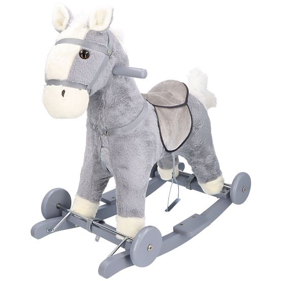 Cheval à bascule Siwek avec roulettes