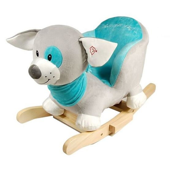 Chien à bascule avec un siège